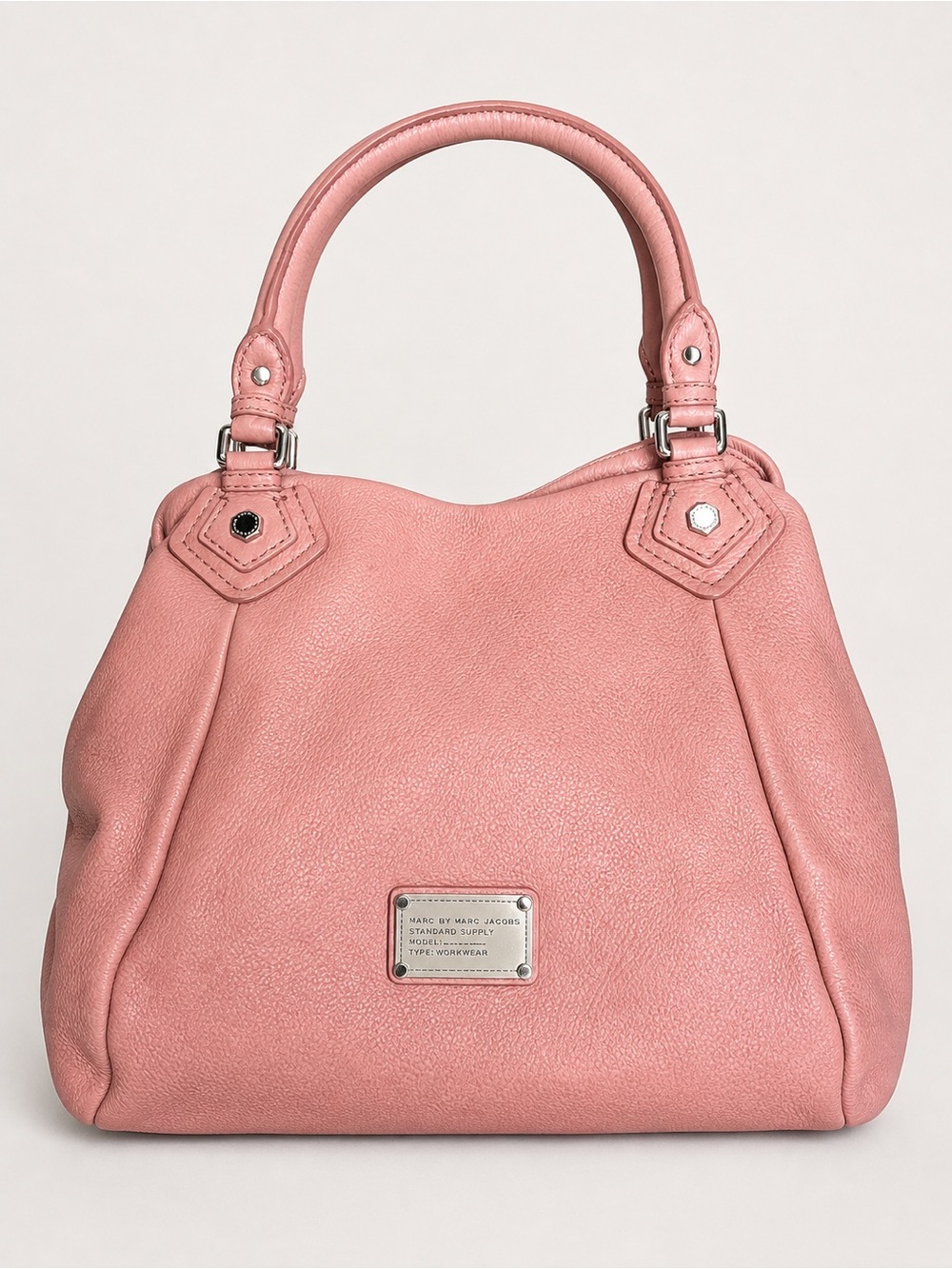 Marc by Marc Jacobs Blush Pink Pebbled Leather Satchel NWT